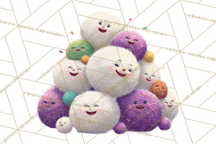 Christmas Clipart PNG, Bold Holiday Characters &amp; Decor Product Image 2