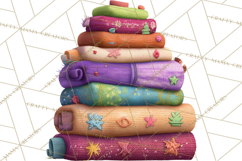 Christmas Clipart PNG, Bold Holiday Characters &amp; Decor Product Image 3