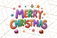Christmas Clipart PNG, Bold Holiday Characters &amp; Decor Product Image 4