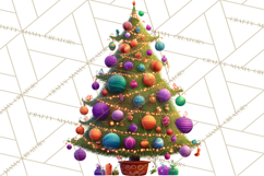 Christmas Clipart PNG, Bold Holiday Characters &amp; Decor Product Image 4