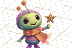 Christmas Clipart PNG, Bold Holiday Characters &amp; Decor Product Image 2