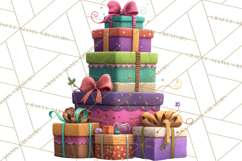Christmas Clipart PNG, Bold Holiday Characters &amp; Decor Product Image 3