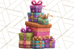 Christmas Clipart PNG, Bold Holiday Characters &amp; Decor Product Image 5