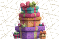 Christmas Clipart PNG, Bold Holiday Characters &amp; Decor Product Image 2
