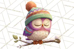 Christmas Clipart PNG, Bold Holiday Characters & Decor Product Image 4