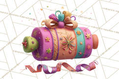 Christmas Clipart PNG, Bold Holiday Characters &amp; Decor Product Image 4