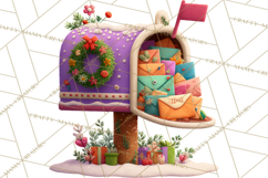 Christmas Clipart PNG, Bold Holiday Characters &amp; Decor Product Image 4