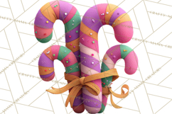 Christmas Clipart PNG, Bold Holiday Characters &amp; Decor Product Image 4