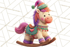 Christmas Clipart PNG, Bold Holiday Characters &amp; Decor Product Image 5