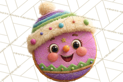 Christmas Clipart PNG, Bold Holiday Characters &amp; Decor Product Image 2