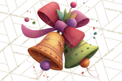 Christmas Clipart PNG, Bold Holiday Characters &amp; Decor Product Image 2