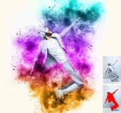 Color Powder Explosion Effect Product Image 11