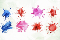 Color Splashes Watercolor Sublimation Product Image 8