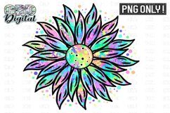 Pastel Sunflower Sublimation PNG Only ! Product Image 1