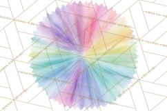 Color Wheel Clipart, Watercolor Paint Splash Art, Bright Png Product Image 3