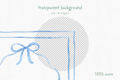 Hand-Drawn Watercolor Whimsical Frames Clipart multi-colored Product Image 3