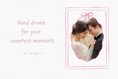 Hand-Drawn Watercolor Whimsical Frames Clipart multi-colored Product Image 5
