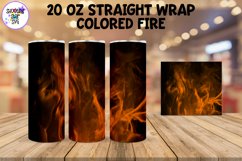 Men&#039;s Tumbler Colored Fire Tumbler Wrap Product Image 6