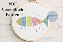 Colored Fish Cross Stitch Pattern - Digital Download PDF Product Image 1
