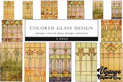 Church Glass Design 1-6 - Antique Door Window Product Image 1