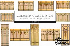 Church Glass Design 2-7 - Antique Door Window Product Image 1