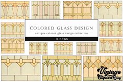 Church Glass Design 1-5 - Antique Door Window Product Image 1