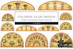 Church Glass Design 2 - Antique Door Window Product Image 1