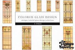 Church Glass Design 1-9 - Antique Door Window Product Image 1