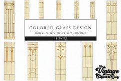 Church Glass Design 1-3 - Antique Door Window Product Image 1