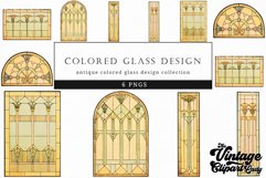 Church Glass Design 2-5 - Antique Door Window Product Image 1