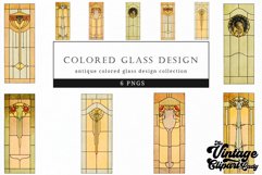 Church Glass Design 2-3 - Antique Door Window Product Image 1