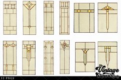 Church Glass Design 1 - Antique Door Window Product Image 2