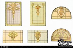 Church Glass Design 2-4 - Antique Door Window Product Image 2