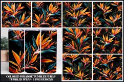 Colored Paradise Sublimation Tumbler Wrap Bundle Product Image 1