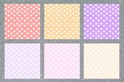 Colorful Heart Digital Paper Product Image 3