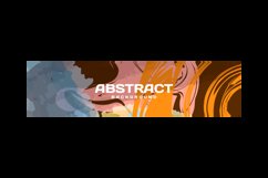 Colorful abstract banner template design background concept Product Image 2