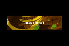 Colorful abstract banner template design background Product Image 2