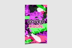 Colorful abstract cover template design background Product Image 1