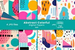 colorful patterns, colorful digital papers, digital papers, abstract patterns, abstract wraps, 