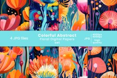 floral patterns, floral digital papers, digital papers set, flower patterns, tumbler wraps, colorful