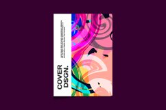 Colorful abstract fluid texture cover poster vector Product Image 2