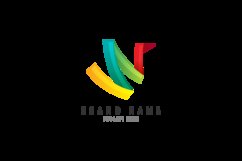 Colorful abstract letter logo template design concept Product Image 2