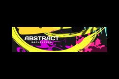 Colorful abstract liquid banner template design background Product Image 2