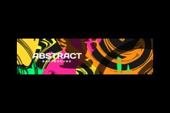 Colorful abstract liquid banner template design background Product Image 2