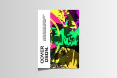 Colorful abstract liquid modern cover poster template Product Image 1