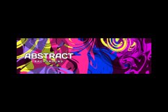 Colorful abstract modern banner template background vector Product Image 2