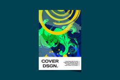 Colorful abstract modern cover poster isolated Product Image 1