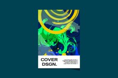 Colorful abstract modern cover poster isolated Product Image 2