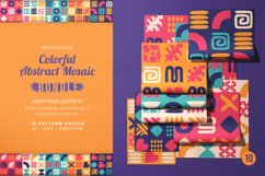 Colorful Abstract Mosaic - Seamless Pattern Product Image 1