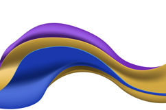 Colorful abstract wave element business backdrop eps 10 Product Image 1